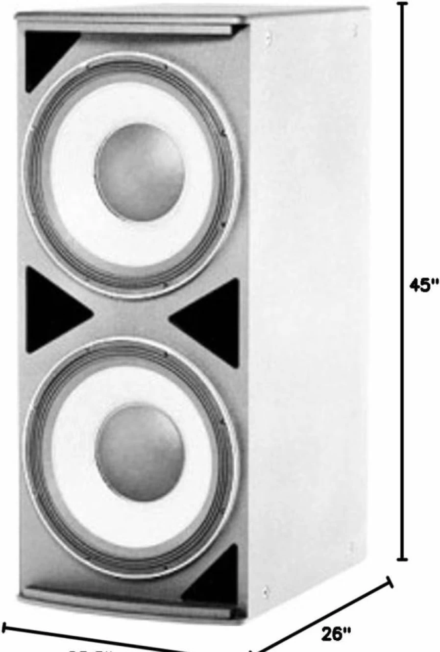 JBL ASB6112 12-Inch Ultra Compact High-Power Professional Subwoofer - Black
