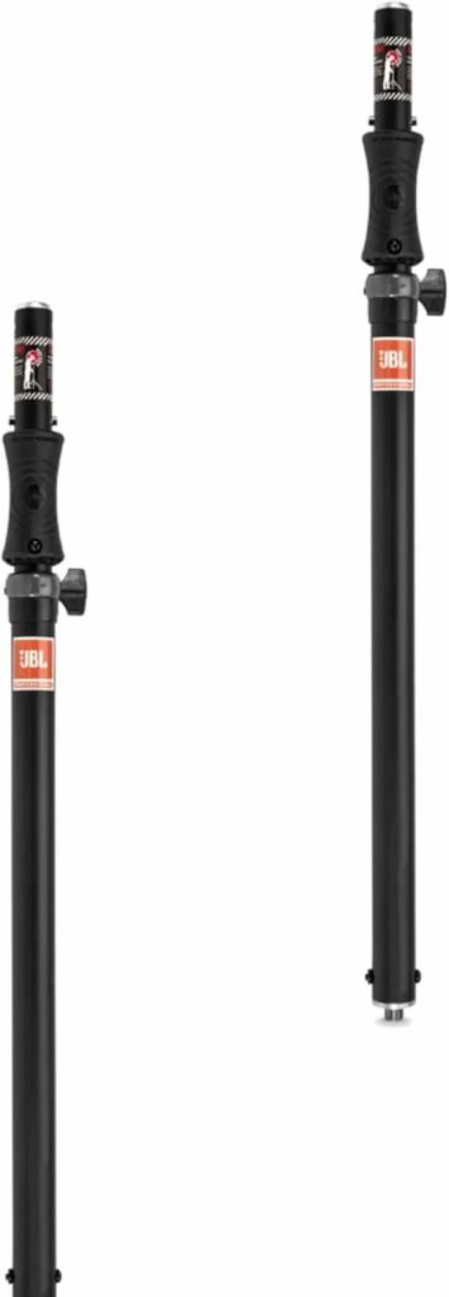 JBL Professional Aluminum Tripod Speaker Stand with Secure Locking Pin - 150 lbs Load Capacity (JBLTRIPOD-MA) - Heavy Duty PA System Support for DJ, Studio, and Live Sound