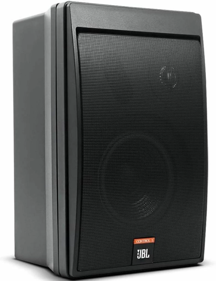 JBL Control 5 Professional 6.5-Inch Compact Monitor Loudspeaker Pair - Black