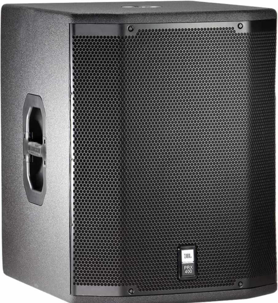 JBL PRX908 8-Inch Powered Portable PA Speaker with DSP, 12-Band EQ, Built-In Effects - Professional 2-Way Loudspeaker (Black)