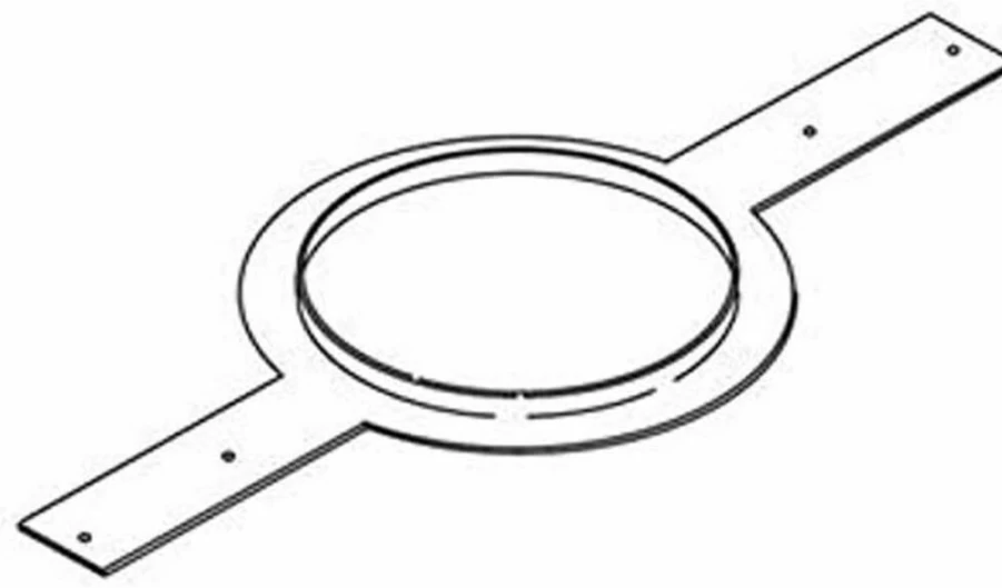 JBL MTC-19MR Plaster Ring Construction Bracket - 6-Piece Set for Control 19CS, 19CST & 226C/T Speakers