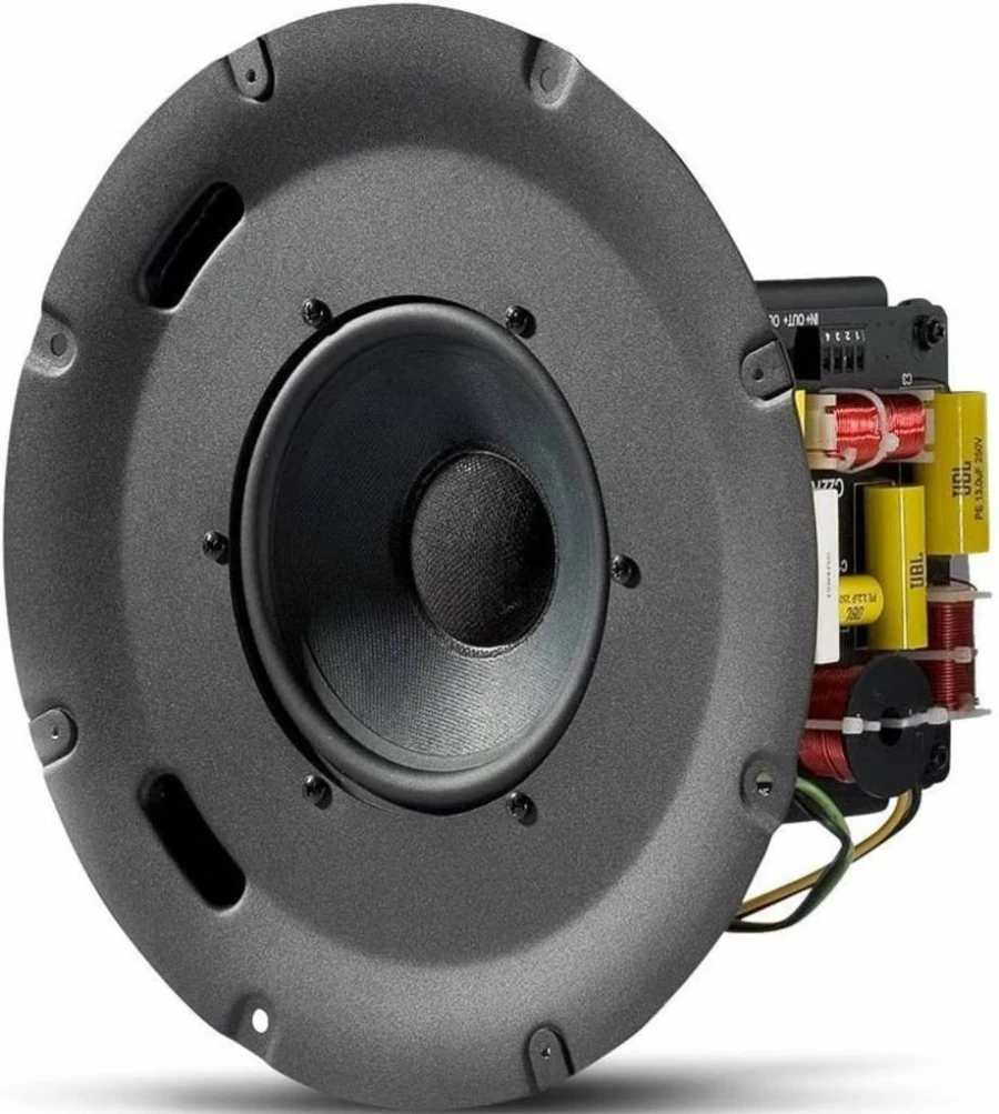 JBL Control 226C/T 6.5-Inch White Coaxial Ceiling Speaker Pair with High-Frequency Compression Driver