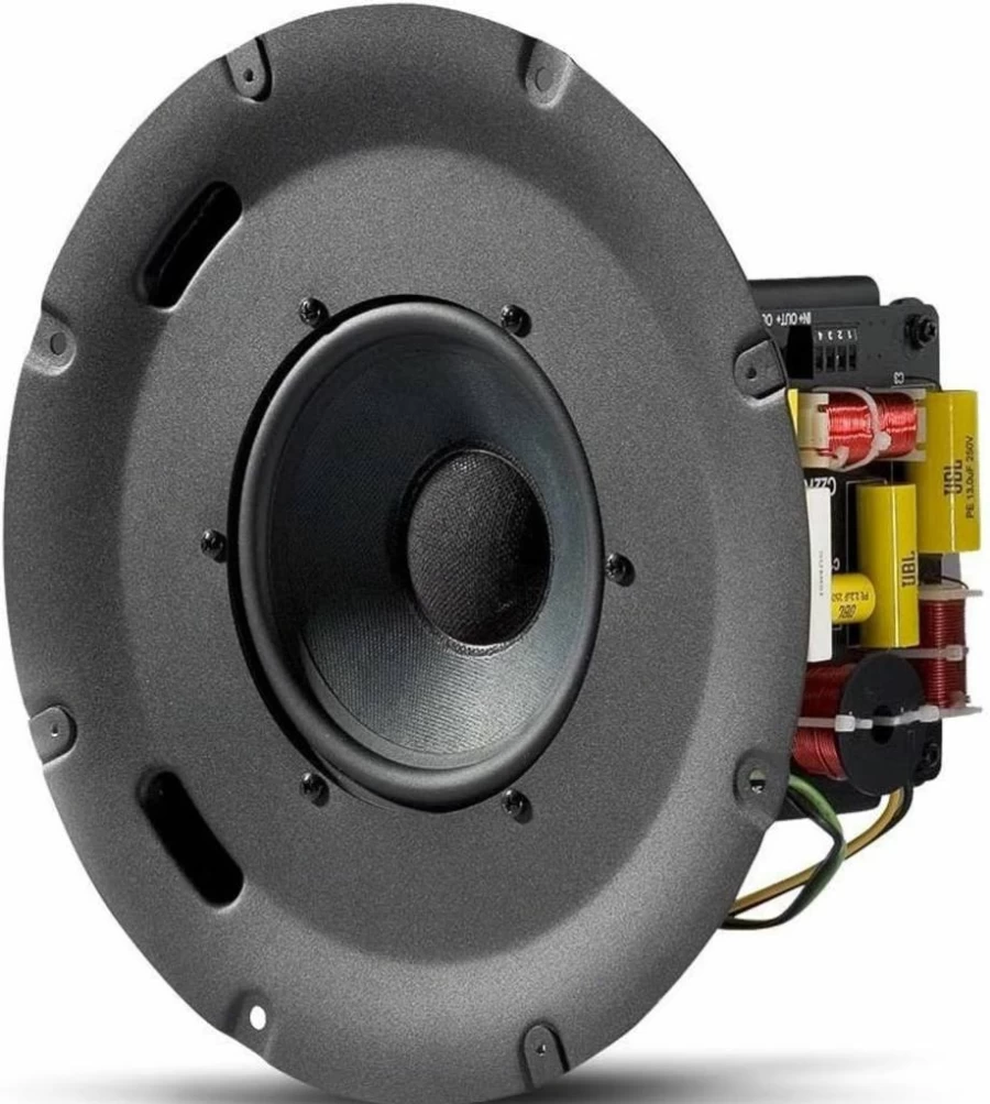 JBL Control 227CT 6.5-Inch Coaxial Ceiling Speaker with HF Compression Driver and 60W Transformer for Professional Audio
