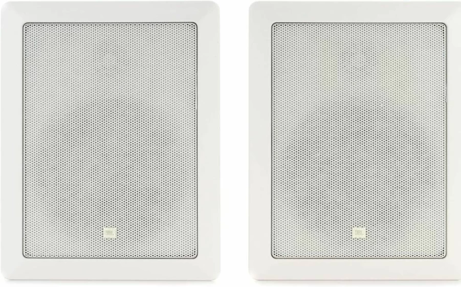 JBL Control 126WT Premium In-Wall Speaker Pair with Transformer Taps - White
