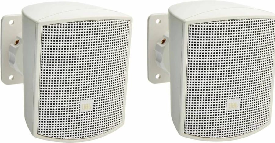 JBL C50 Pack-WH White Professional Surface Mount Subwoofer and Mini Satellite Speaker System