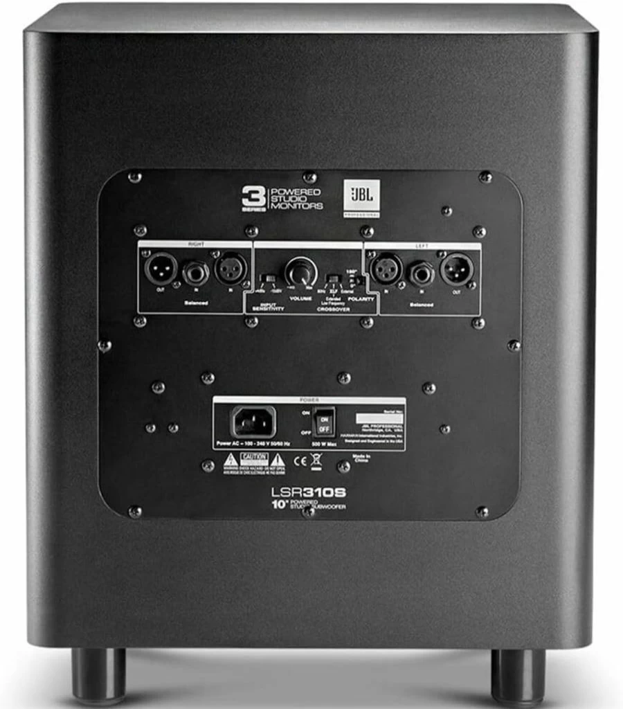 JBL 306P MkII 6-Inch Powered Studio Monitor Speaker for Music Production, Hi-Fi Audio, and Desktop Use (Single, Black)